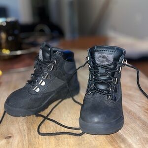 Timberland Kids Black Boots 3Kids